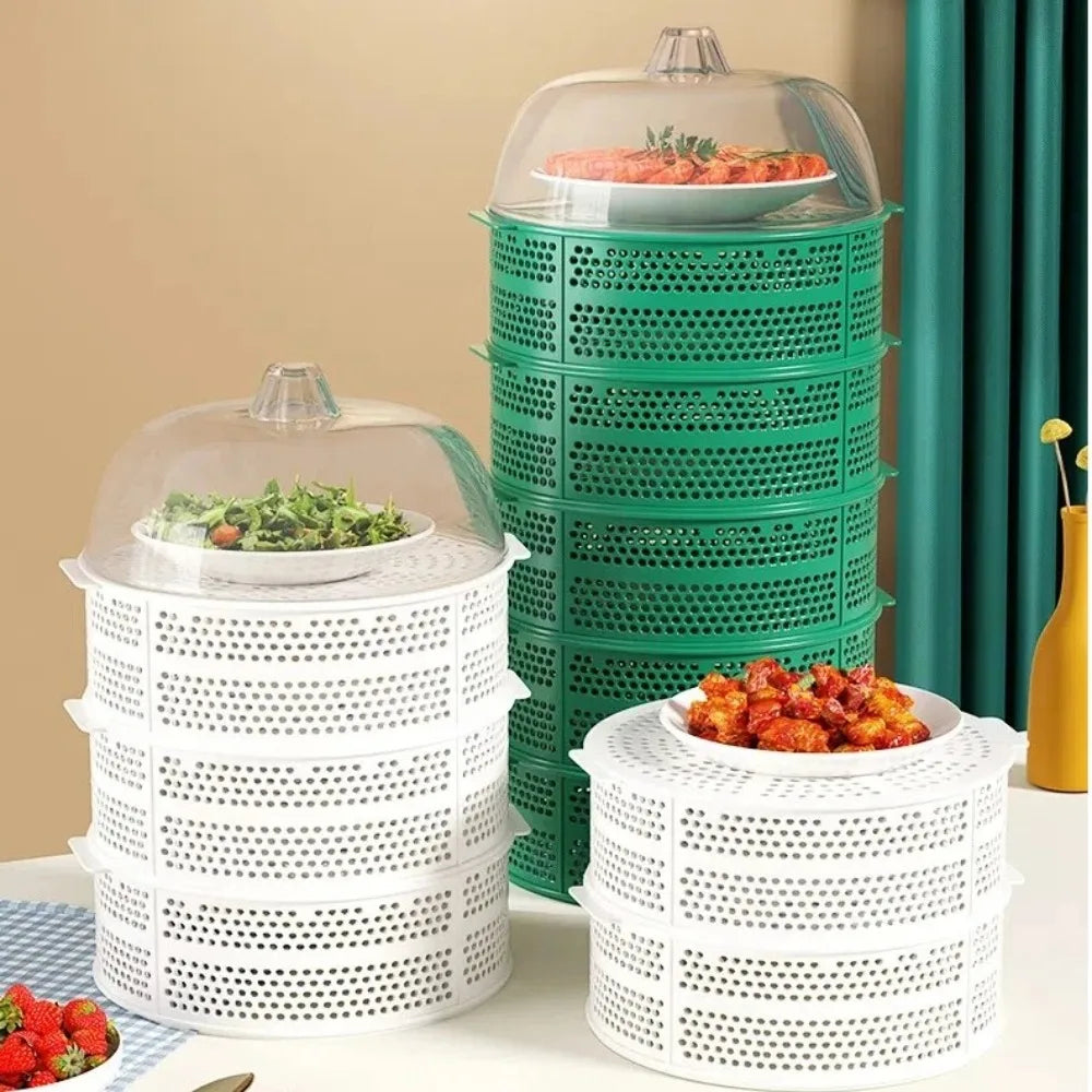 Multi-Layer Food Storage Basket